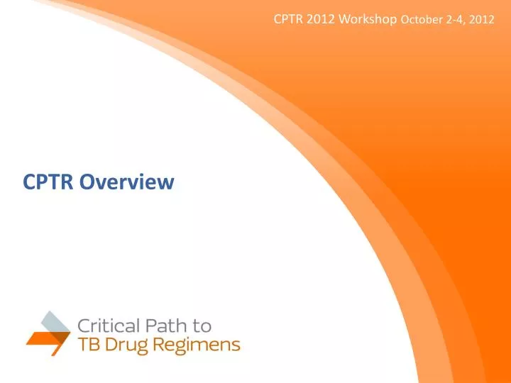 cptr overview