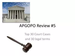 APGOPO Review #5