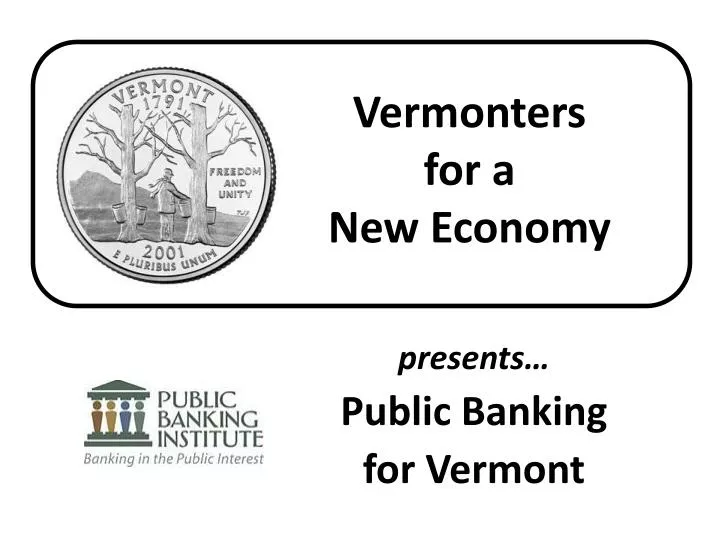 vermonters for a new economy