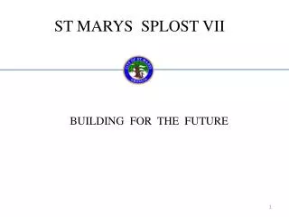 ST MARYS SPLOST VII