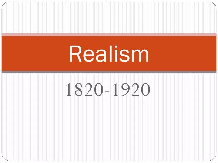 realism