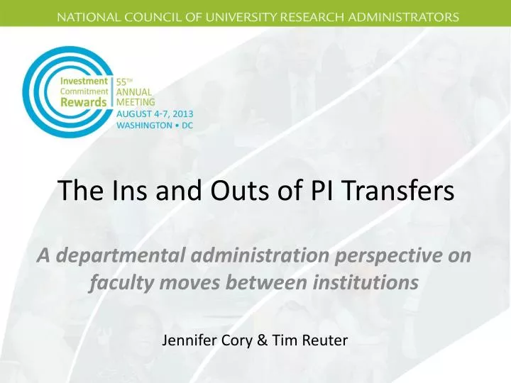the ins and outs of pi transfers