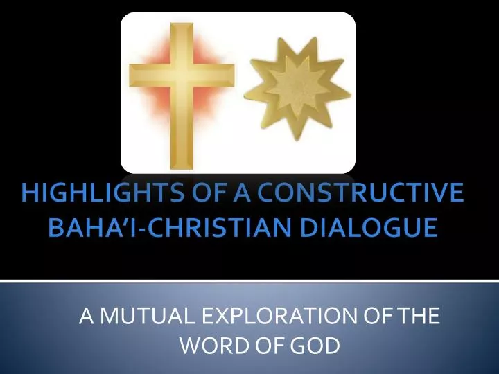a mutual exploration of the word of god