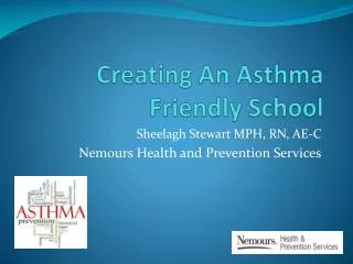 Creating An Asthma Friendly School