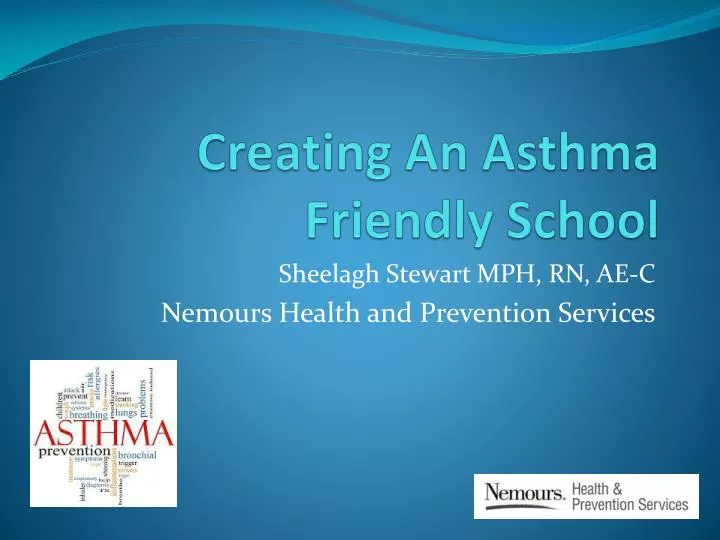 creating an asthma friendly school