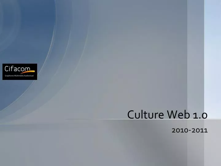 culture web 1 0