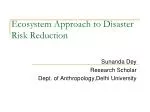 Ecosystem Approach to Disaster Risk Reduction - slide 1