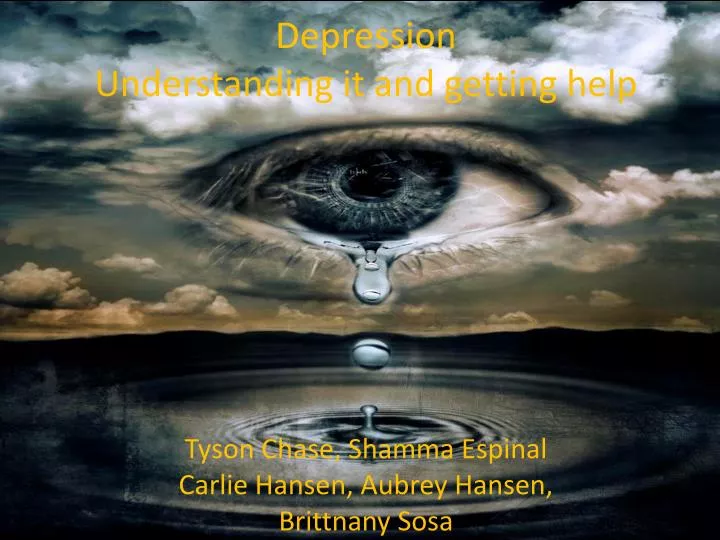 depression understanding it and getting help