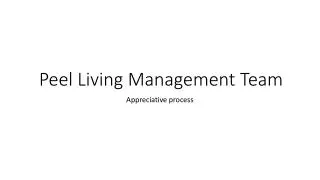 Peel Living Management Team