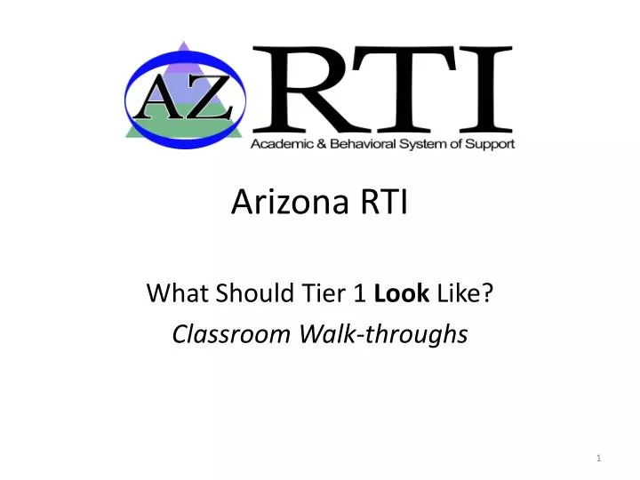 arizona rti