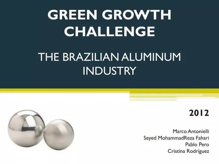 green growth challenge the brazilian aluminum industry
