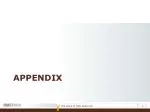 Appendix - slide 1