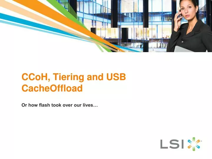 ccoh tiering and usb cacheoffload