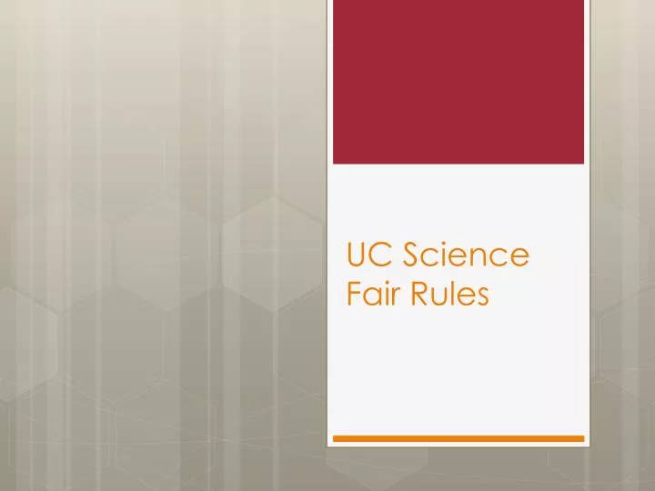 uc science fair rules