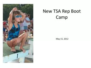 New TSA Rep Boot Camp