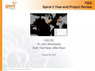 TIED Spiral 2 Year-end Project Review
