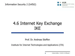 Information Security 2 ( InfSi2)