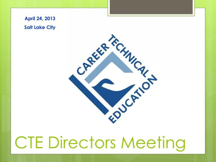 cte directors meeting