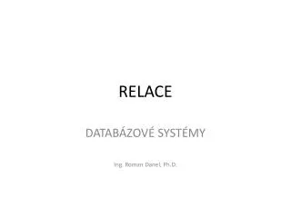 relace