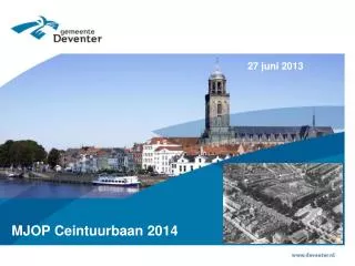mjop ceintuurbaan 2014