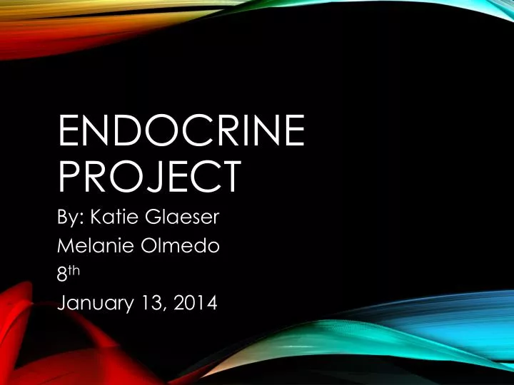 endocrine project