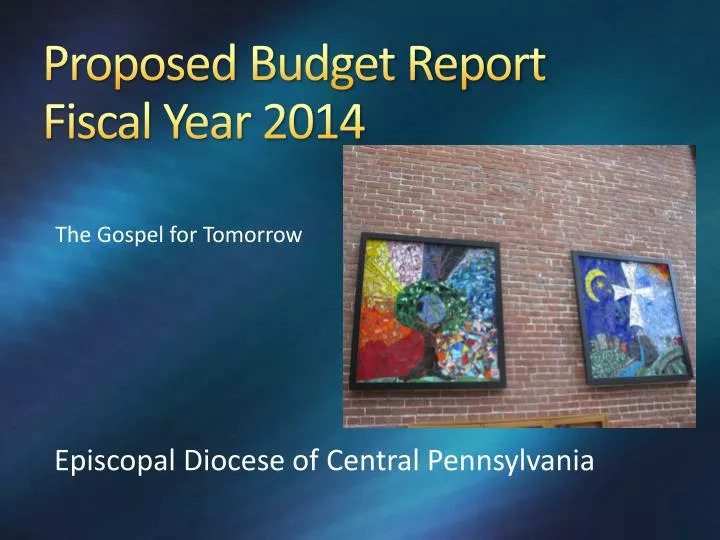proposed budget report fiscal year 2014
