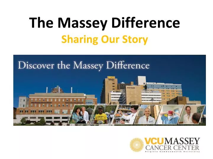 the massey difference sharing our story