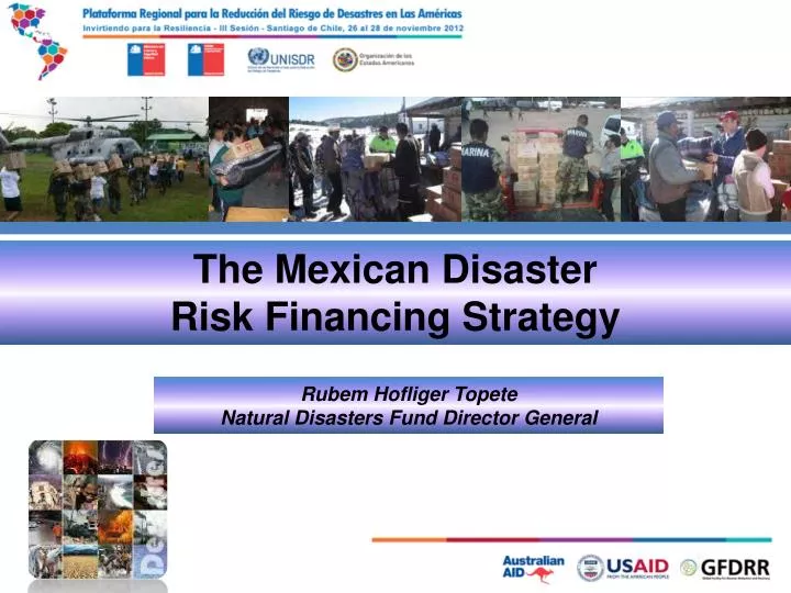 the mexican disaster risk financing strategy
