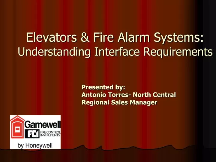 elevators fire alarm systems understanding interface requirements