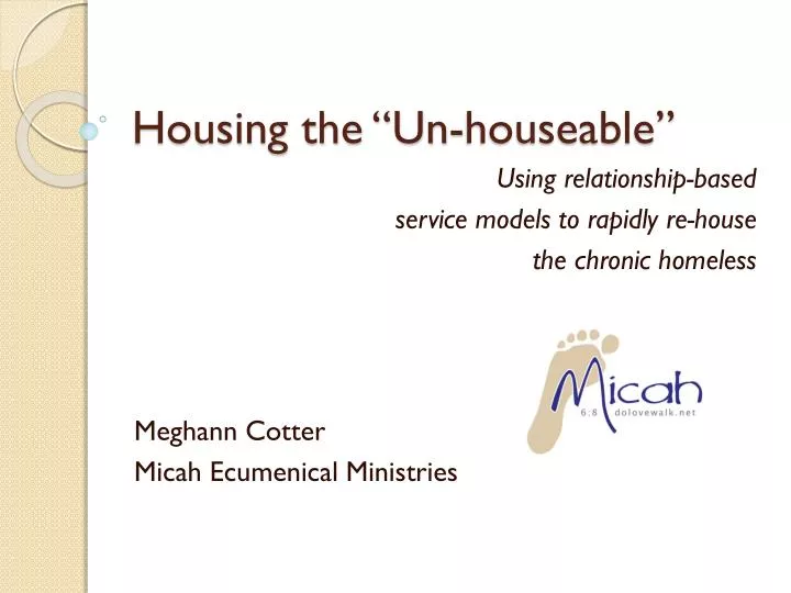 housing the un houseable