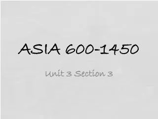 ASIA 600-1450