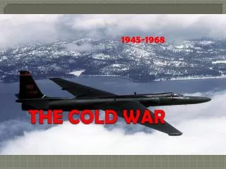 THE COLD WAR