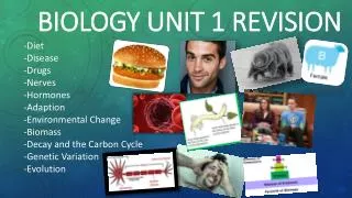 Biology Unit 1 Revision