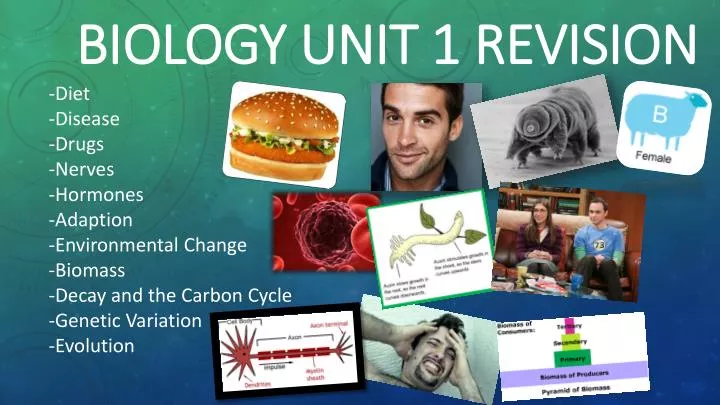 biology unit 1 revision