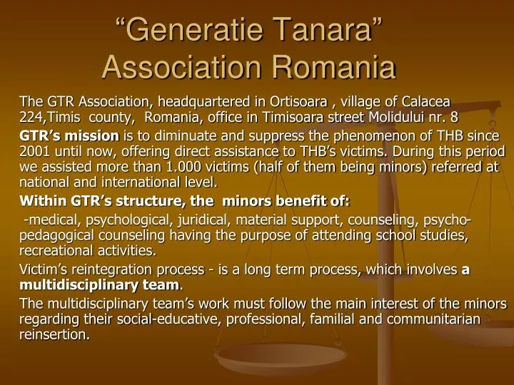 generatie tanara association romania