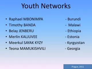 Youth Networks