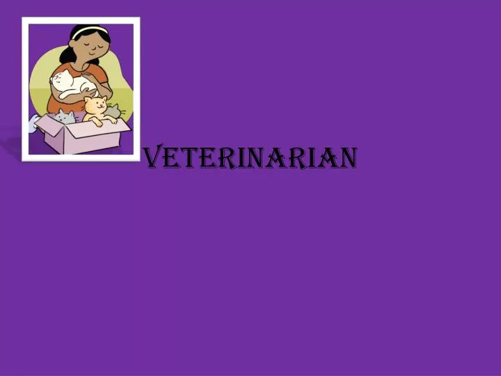 veterinarian