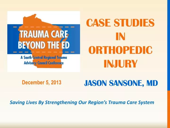 case studies in orthopedic injury