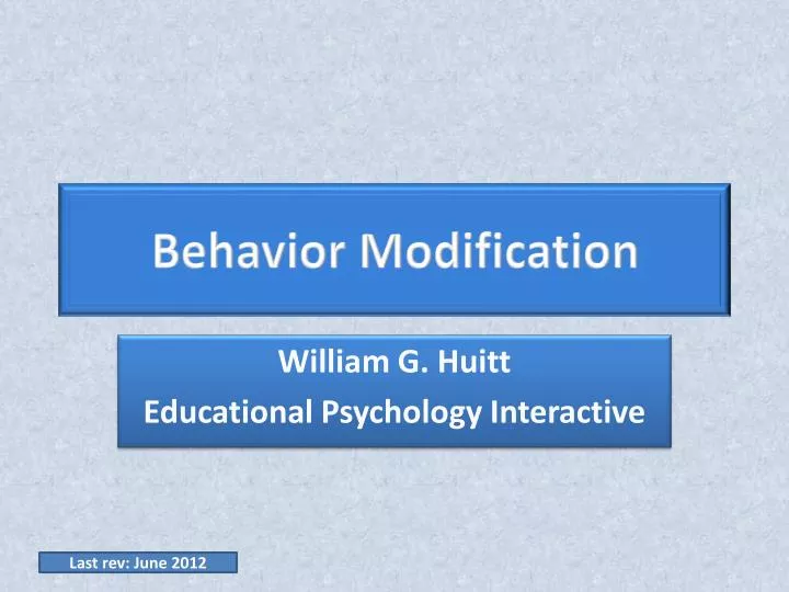 william g huitt educational psychology interactive