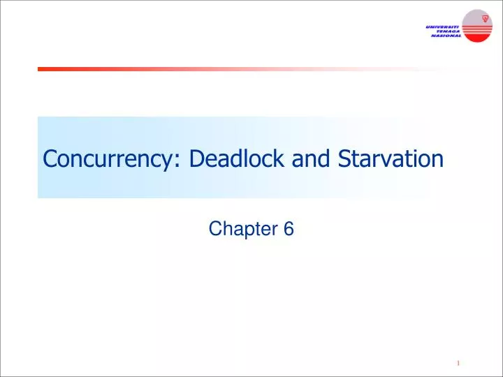 concurrency deadlock and starvation