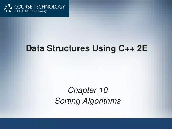 data structures using c 2e