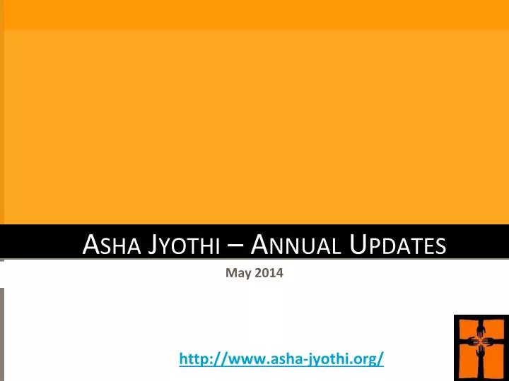 asha jyothi annua l updates