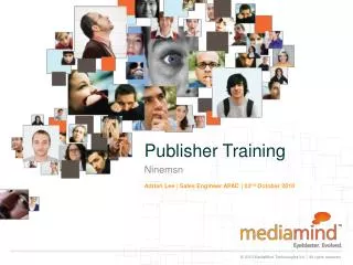 Publisher Training