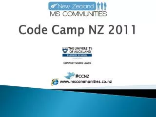 Code Camp NZ 2011