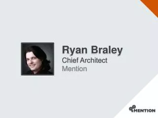 Ryan Braley Chief Architect Mention