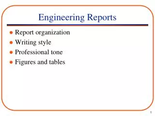 Engineering Reports