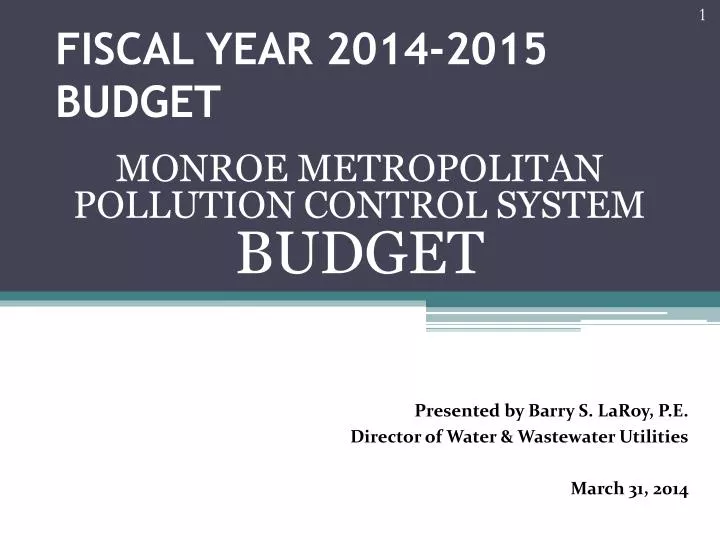 fiscal year 2014 2015 budget