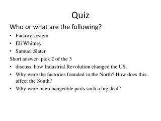 Quiz