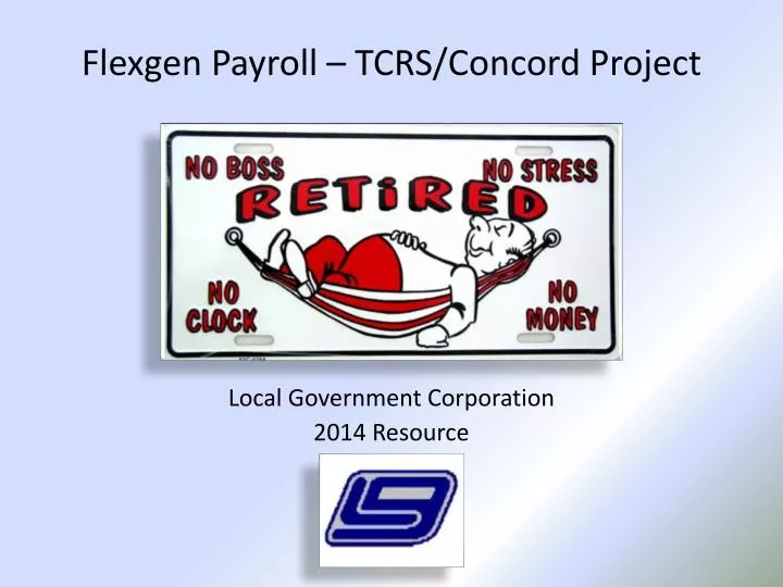 flexgen payroll tcrs concord project