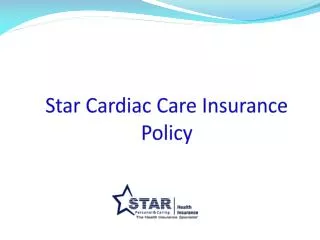 Star Cardiac Care Insurance Policy